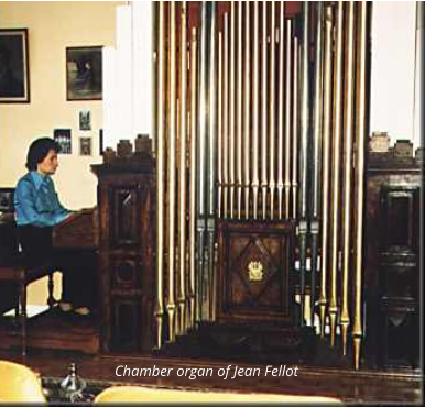 Chamber organ of Jean Fellot